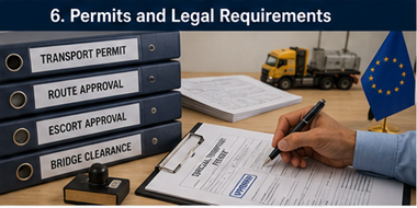 Oversized transport permits and heavy haul legal documentation